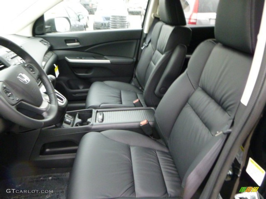 2013 CR-V EX-L AWD - Crystal Black Pearl / Black photo #10