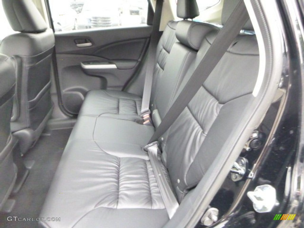 2013 CR-V EX-L AWD - Crystal Black Pearl / Black photo #11