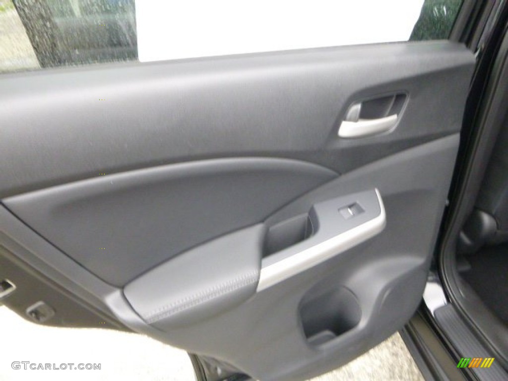 2013 CR-V EX-L AWD - Crystal Black Pearl / Black photo #13