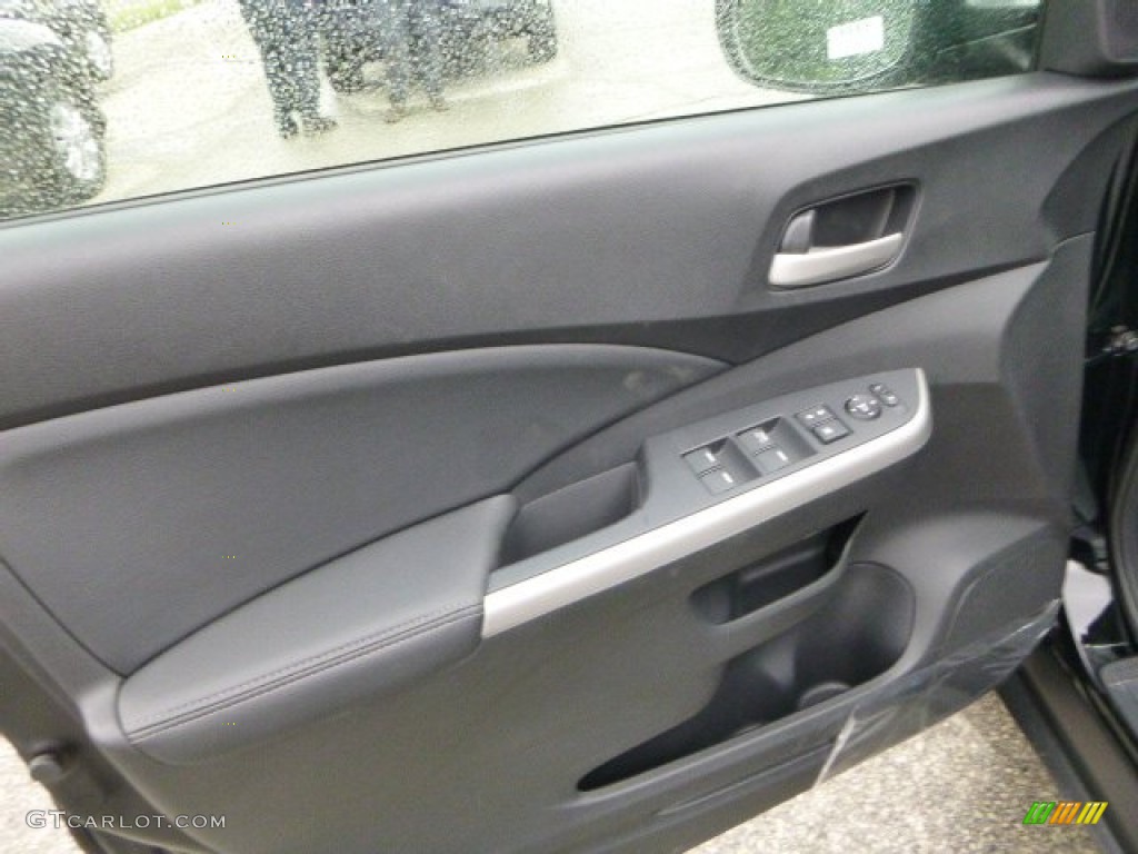 2013 CR-V EX-L AWD - Crystal Black Pearl / Black photo #14