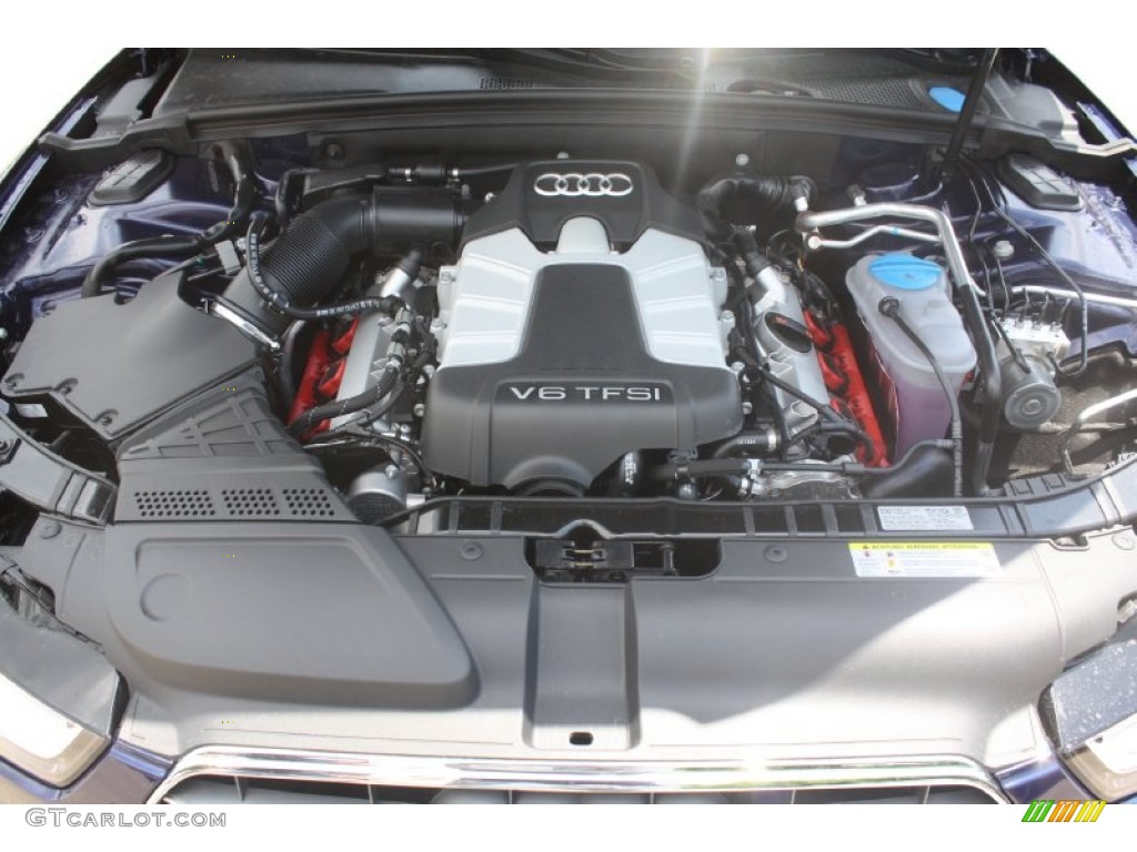 2013 S5 3.0 TFSI quattro Coupe - Moonlight Blue Metallic / Black/Lunar Silver photo #36