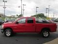 2008 Flame Red Dodge Ram 1500 SLT Quad Cab 4x4  photo #4