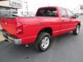 2008 Flame Red Dodge Ram 1500 SLT Quad Cab 4x4  photo #7