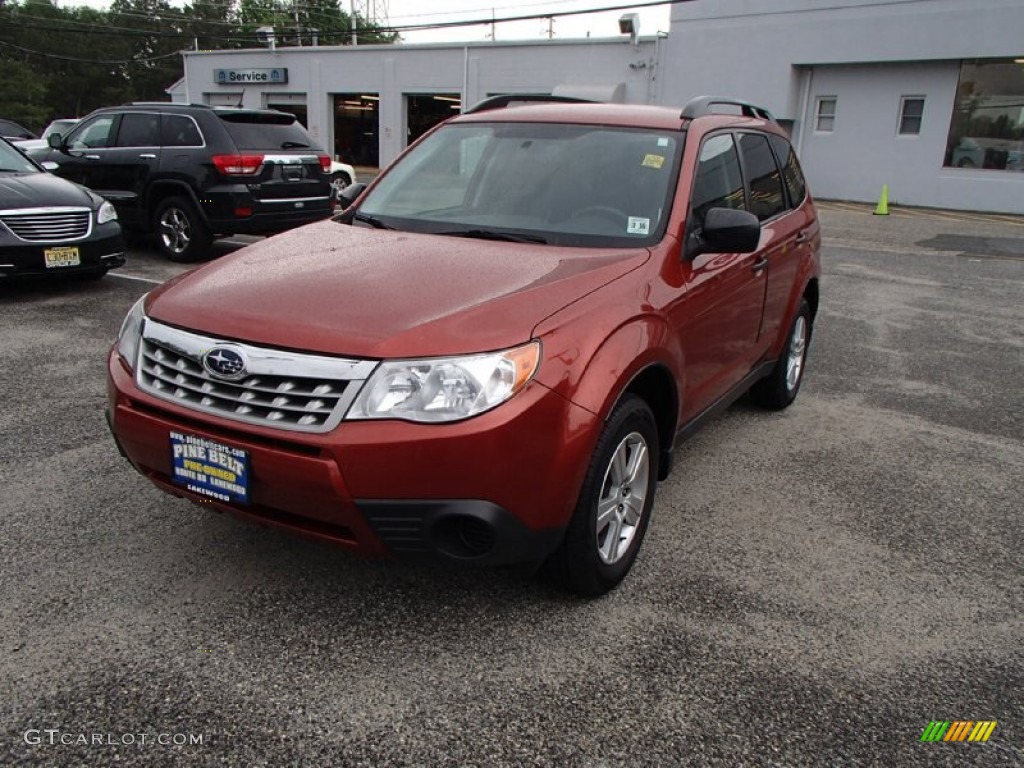 Paprika Red Metallic Subaru Forester