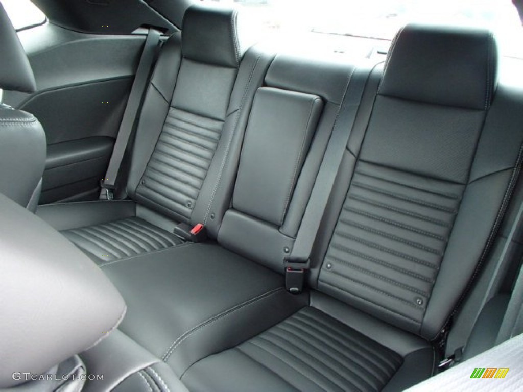 2013 Dodge Challenger R/T Plus Rear Seat Photo #82136362