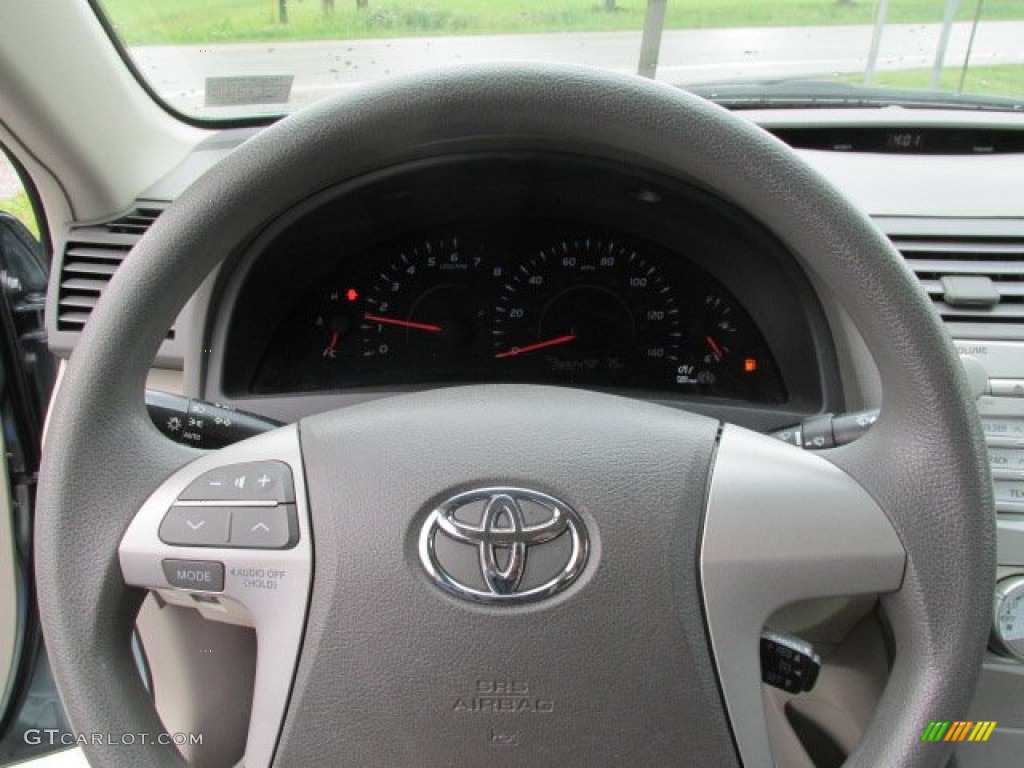 2011 Toyota Camry LE Bisque Steering Wheel Photo #82136478