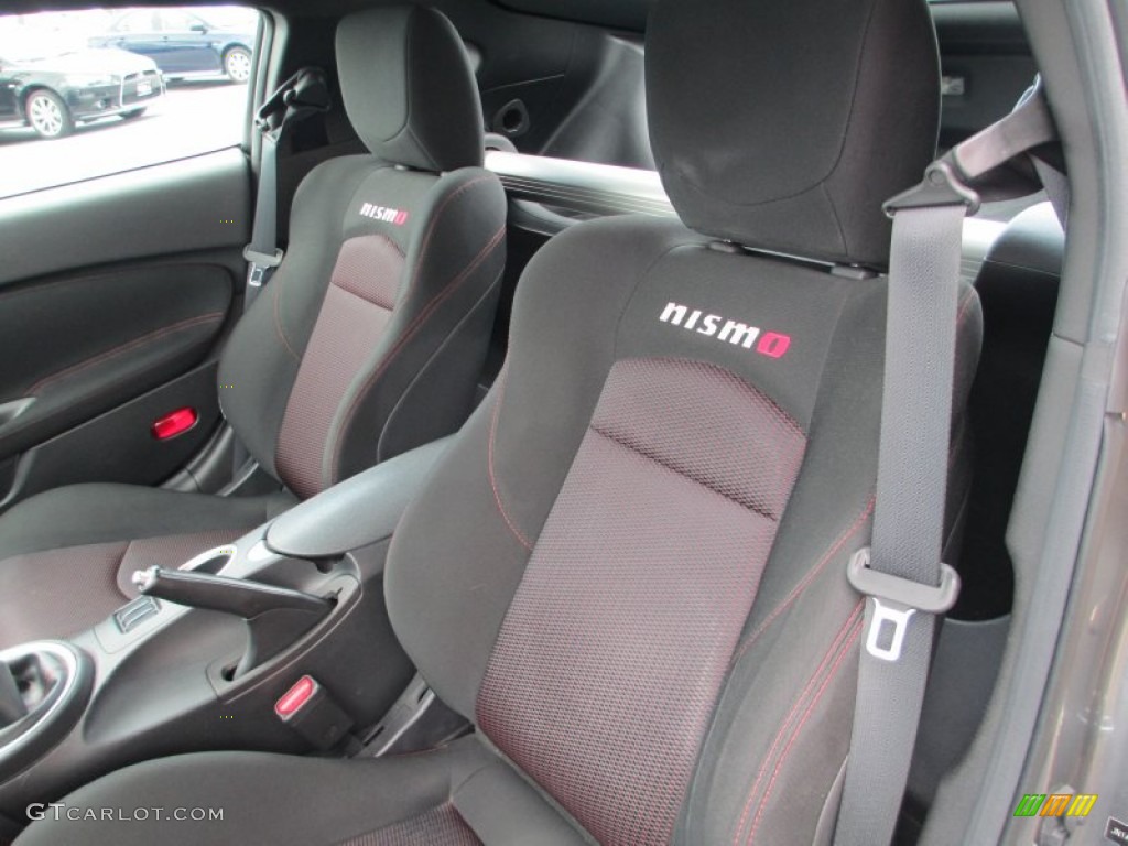 Nismo Black Red Interior 2012 Nissan 370z Nismo Coupe Photo