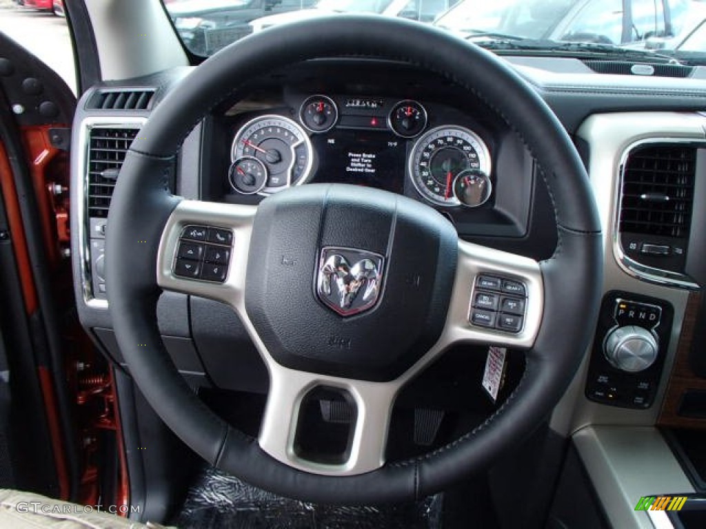 2013 Ram 1500 Laramie Crew Cab 4x4 Steering Wheel Photos