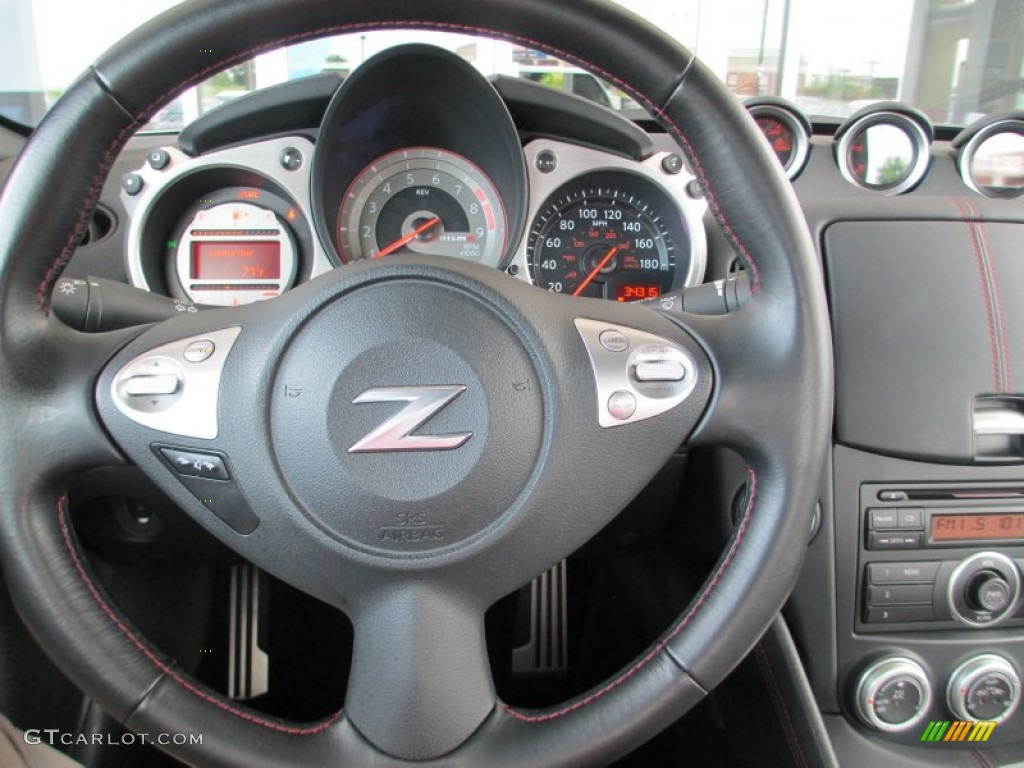 2012 Nissan 370Z NISMO Coupe Steering Wheel Photos