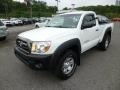 2010 Super White Toyota Tacoma Regular Cab 4x4  photo #3