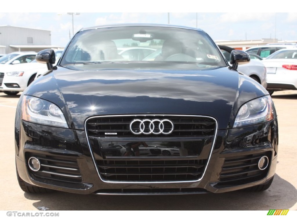 Brilliant Black 2013 Audi TT 2.0T quattro Coupe Exterior Photo #82137361