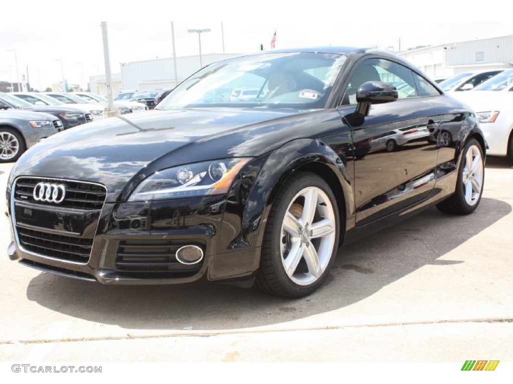 Brilliant Black 2013 Audi TT 2.0T quattro Coupe Exterior Photo #82137385