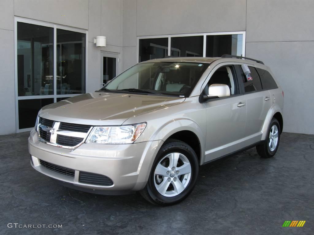 2009 Journey SXT - Light Sandstone Metallic / Dark Slate Gray photo #1