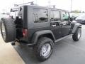 2008 Black Jeep Wrangler Unlimited Rubicon 4x4  photo #7