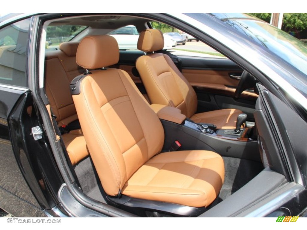Saddle Brown Dakota Leather Interior 2011 BMW 3 Series 335i xDrive Coupe Photo #82138038