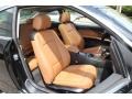 Saddle Brown Dakota Leather Front Seat Photo for 2011 BMW 3 Series #82138038
