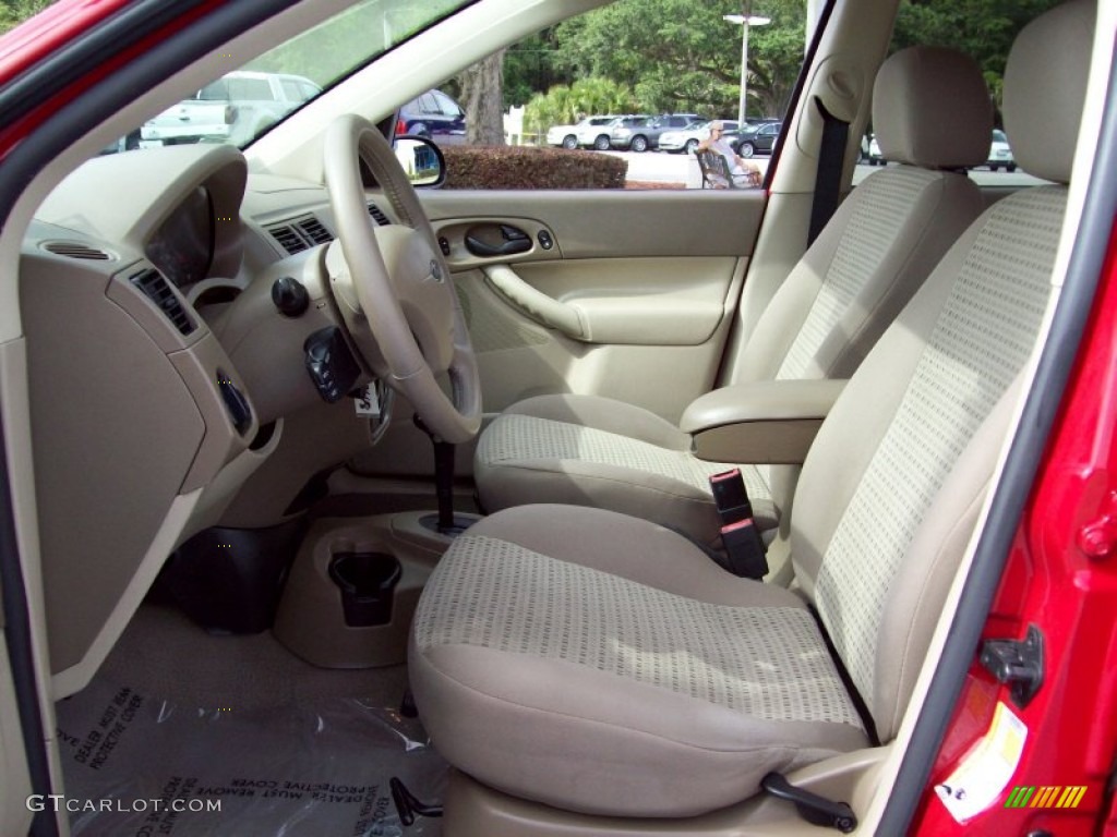 2006 Ford Focus ZX4 SES Sedan Front Seat Photos