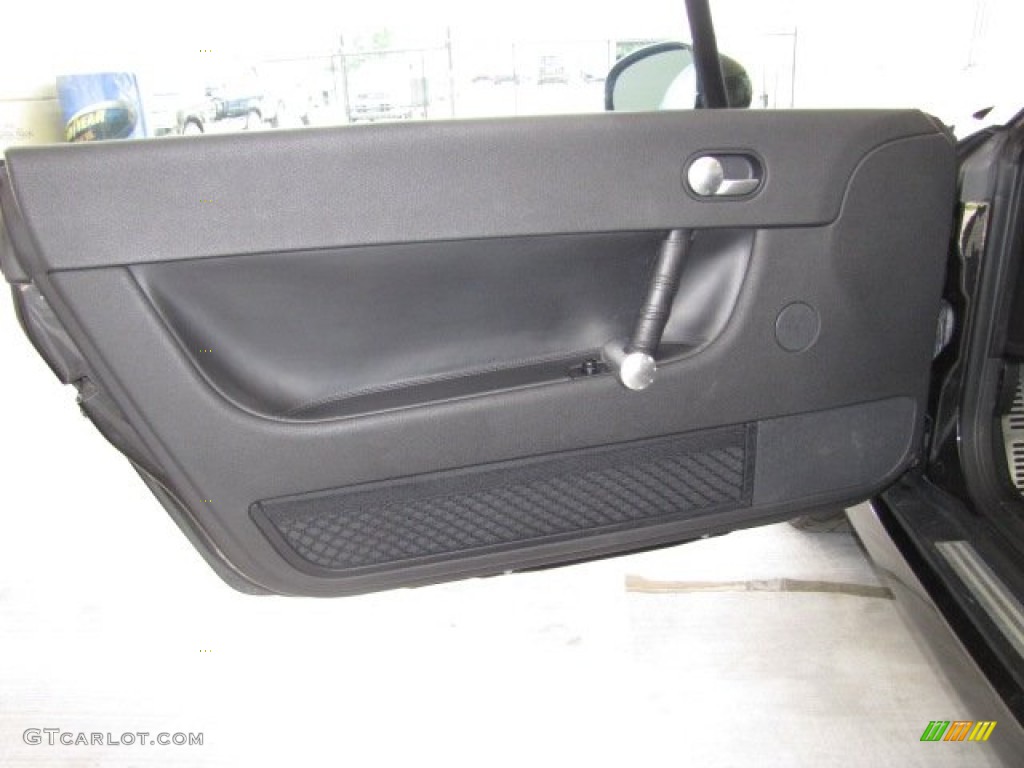 2001 Audi TT 1.8T Coupe Ebony Black Door Panel Photo #82139406
