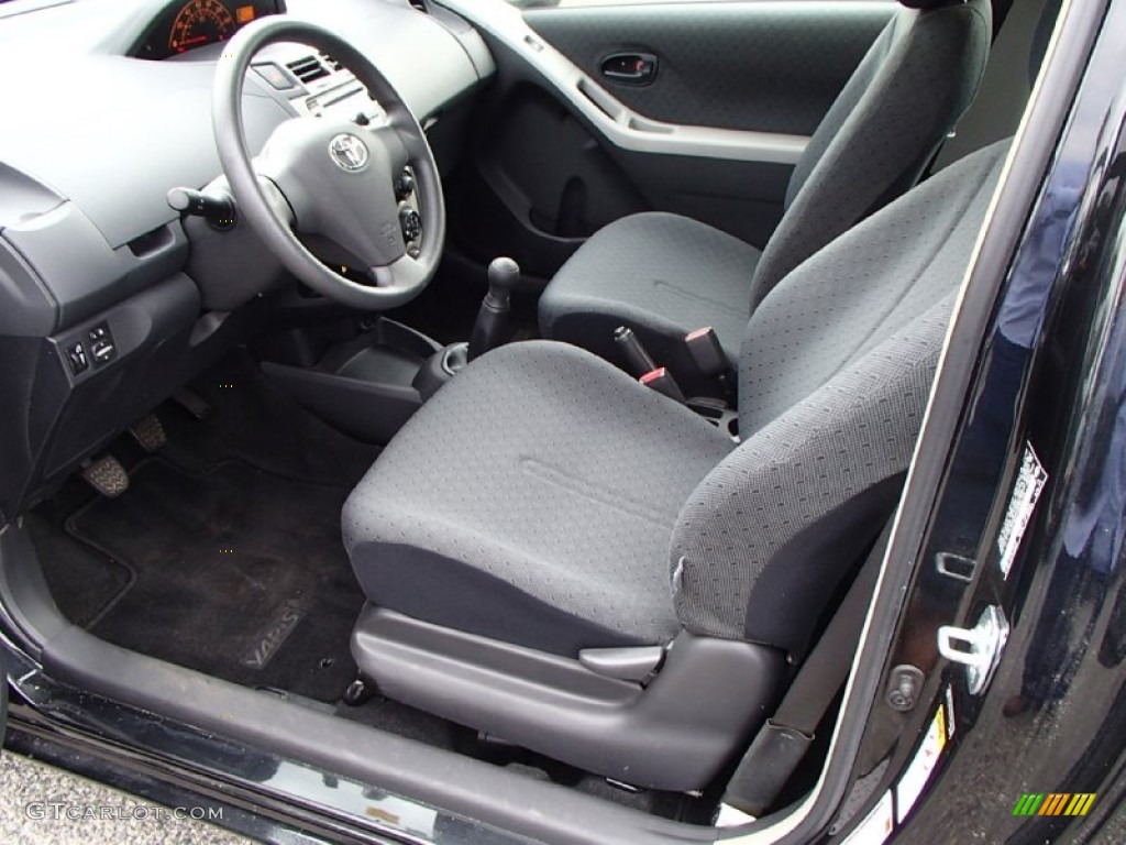 2009 Toyota Yaris S 3 Door Liftback Interior Color Photos