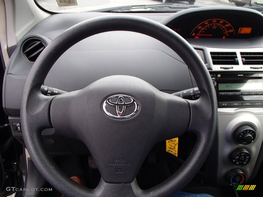 2009 Toyota Yaris S 3 Door Liftback Steering Wheel Photos