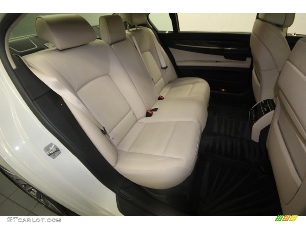 2011 7 Series 750Li Sedan - Mineral White Metallic / Oyster/Black photo #43