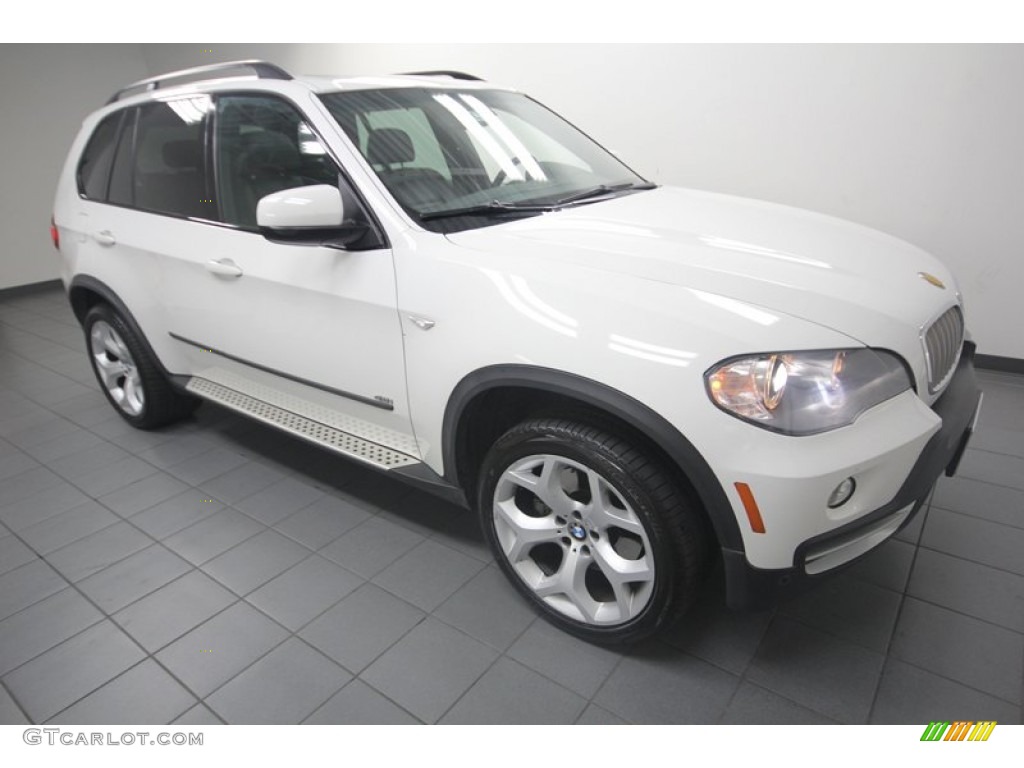 Alpine White 2007 BMW X5 4.8i Exterior Photo #82140602