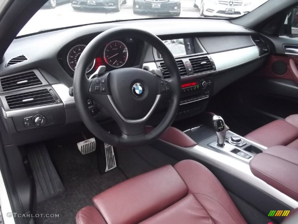 Chateau Red Interior 2011 BMW X6 xDrive35i Photo #82140845