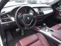 2011 BMW X6 Chateau Red Interior Prime Interior Photo
