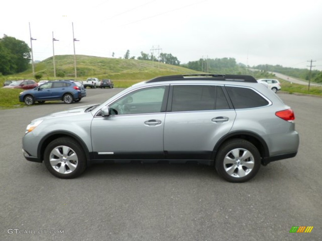 Steel Silver Metallic 2011 Subaru Outback 3.6R Limited Wagon Exterior Photo #82141488