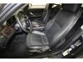 2007 BMW Z4 Black Interior Front Seat Photo