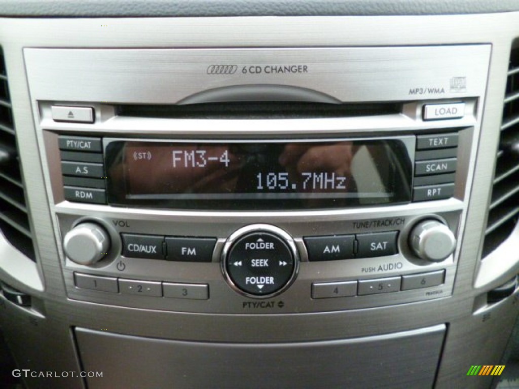 2011 Subaru Outback 3.6R Limited Wagon Audio System Photo #82141795