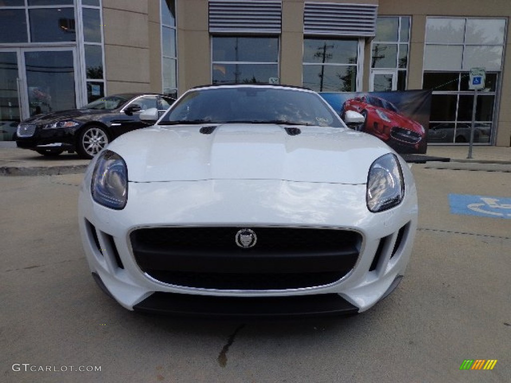 Polaris White 2014 Jaguar F-TYPE Standard F-TYPE Model Exterior Photo #82142461