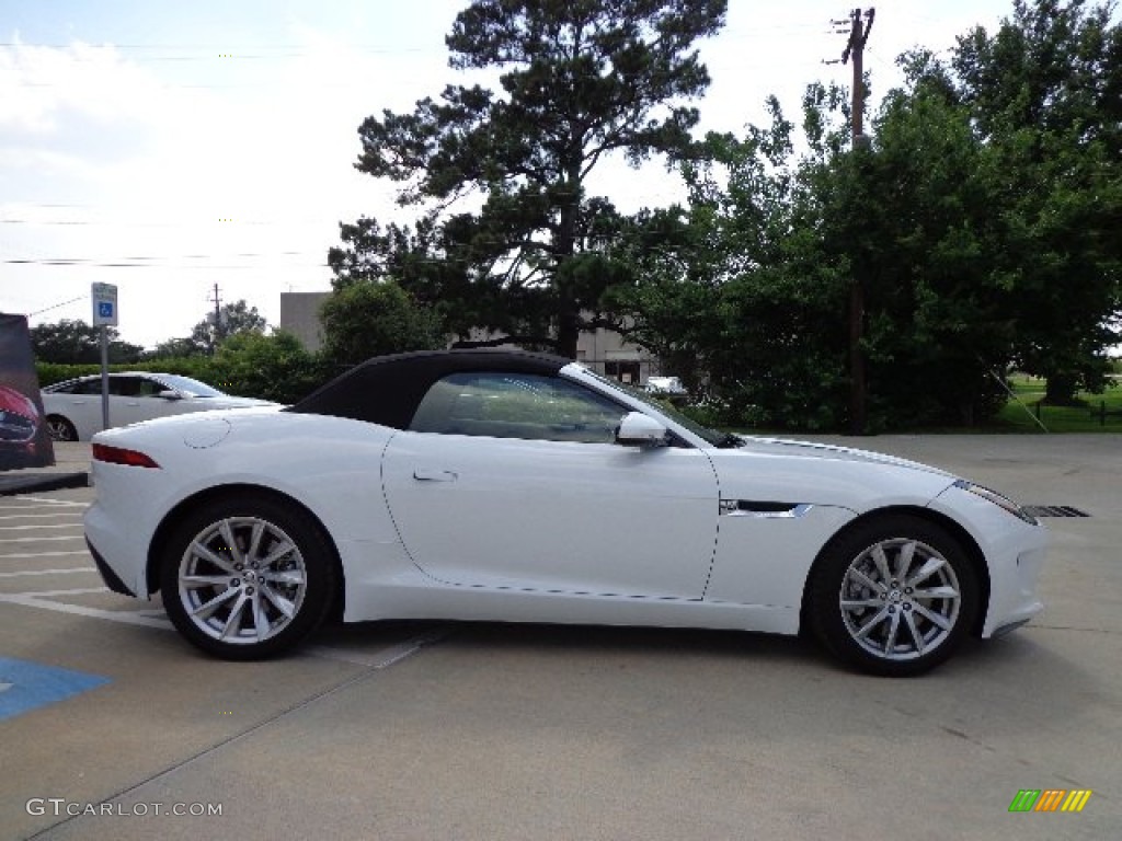Polaris White 2014 Jaguar F-TYPE Standard F-TYPE Model Exterior Photo #82142562