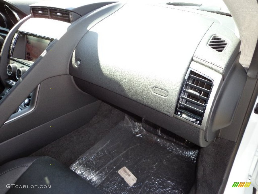 2014 Jaguar F-TYPE Standard F-TYPE Model Jet Dashboard Photo #82142662