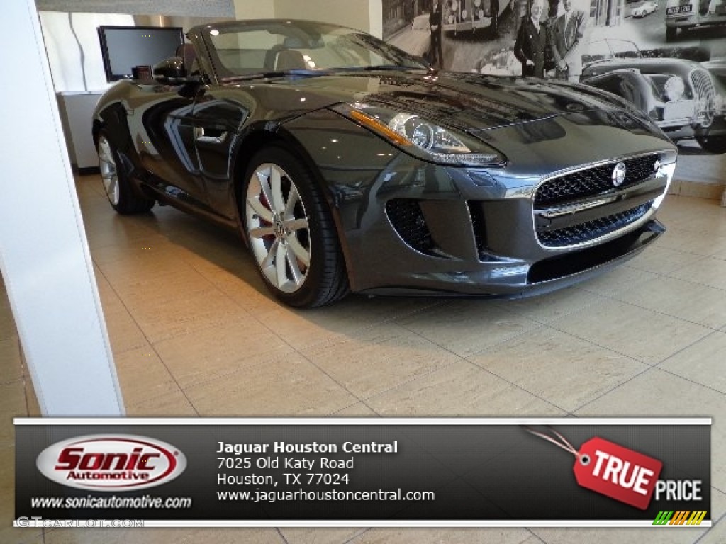 2014 F-TYPE S - Stratus Grey Metallic / Brogue photo #1