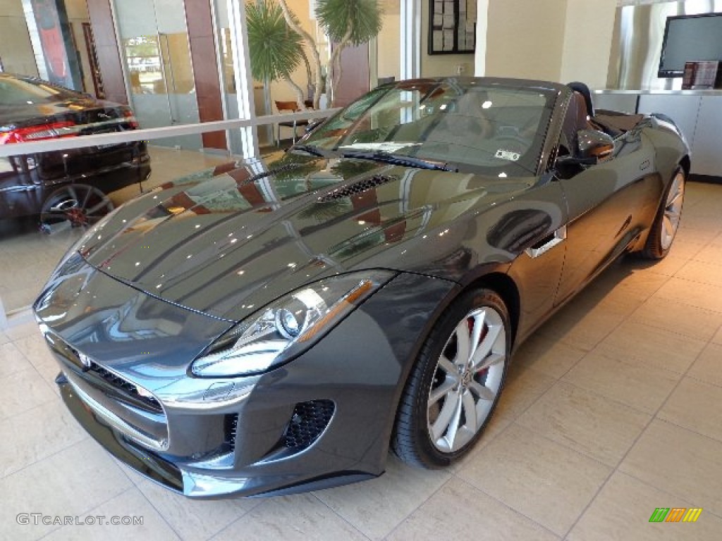 Stratus Grey Metallic 2014 Jaguar F-TYPE S Exterior Photo #82142821