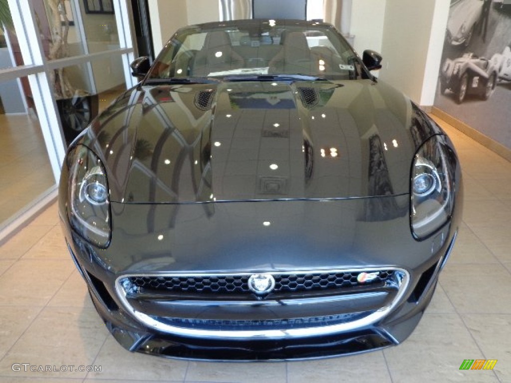 Stratus Grey Metallic 2014 Jaguar F-TYPE S Exterior Photo #82142836