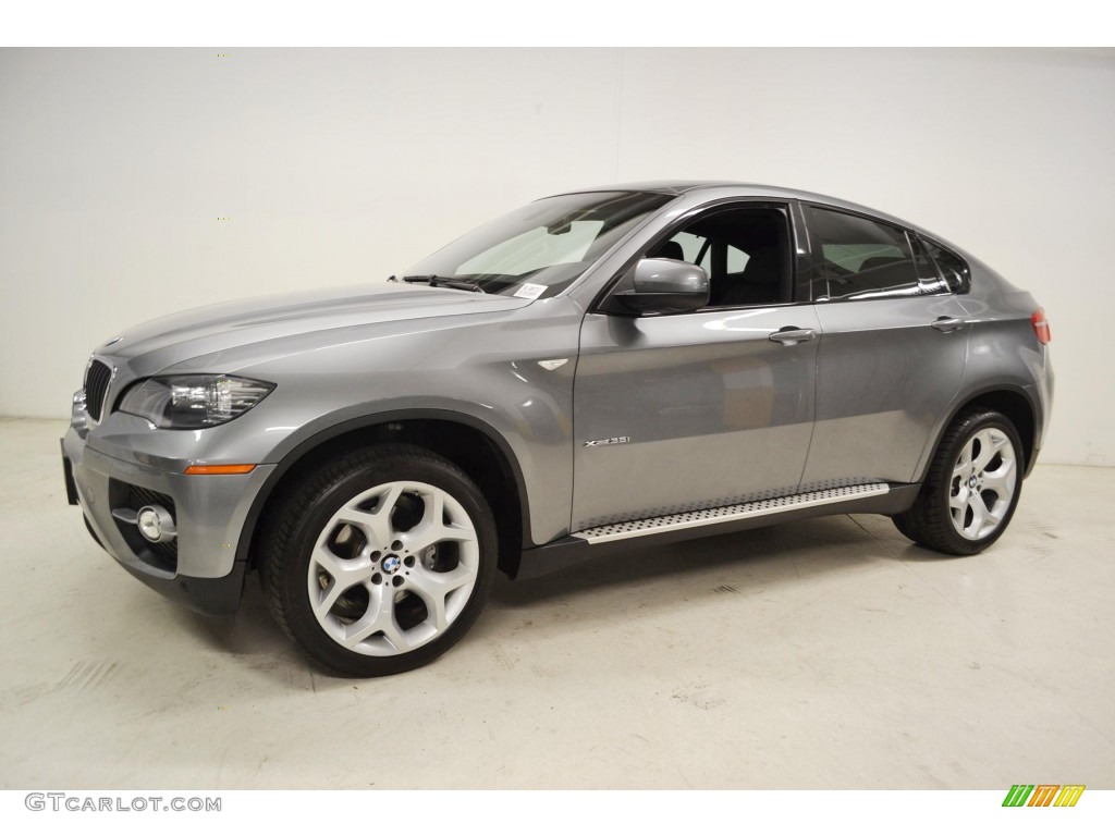 Space Gray Metallic 2011 BMW X6 xDrive35i Exterior Photo #82143793