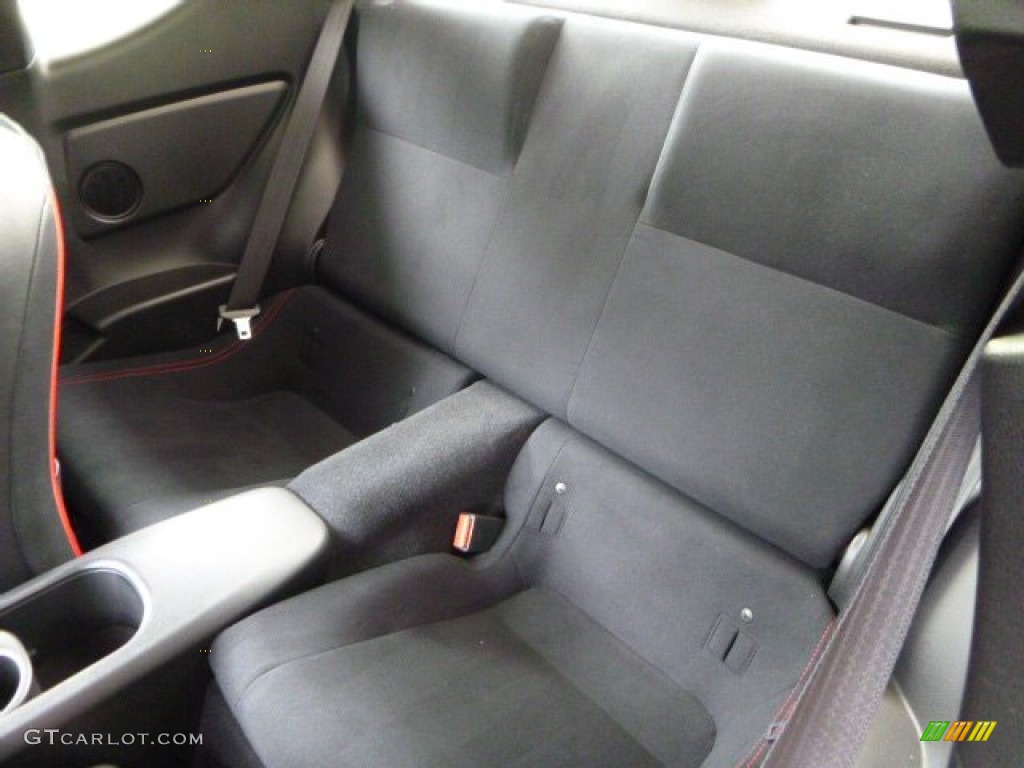 Black/Red Accents Interior 2013 Scion FR-S Sport Coupe Photo #82143861