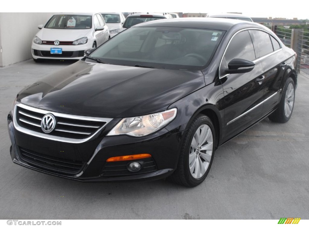 Deep Black Metallic 2010 Volkswagen CC Sport Exterior Photo #82144032