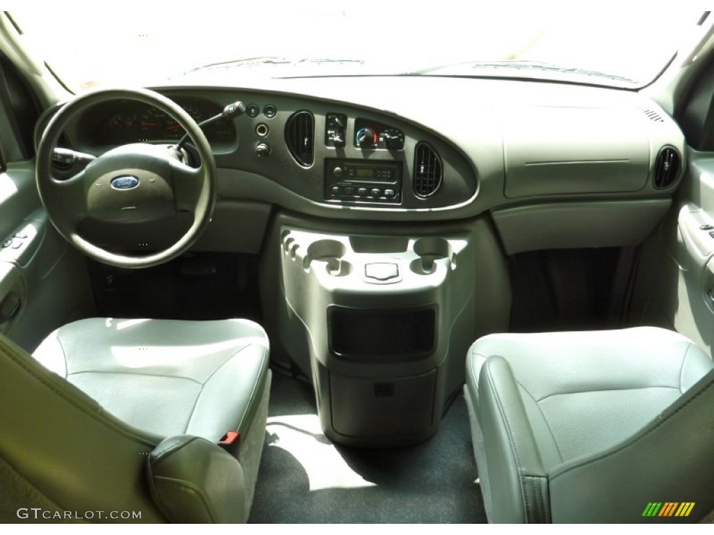 2008 E Series Van E350 Super Duty XL Passenger - Dark Shadow Grey Metallic / Medium Flint photo #8