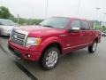 Red Candy Metallic 2012 Ford F150 Platinum SuperCrew 4x4 Exterior