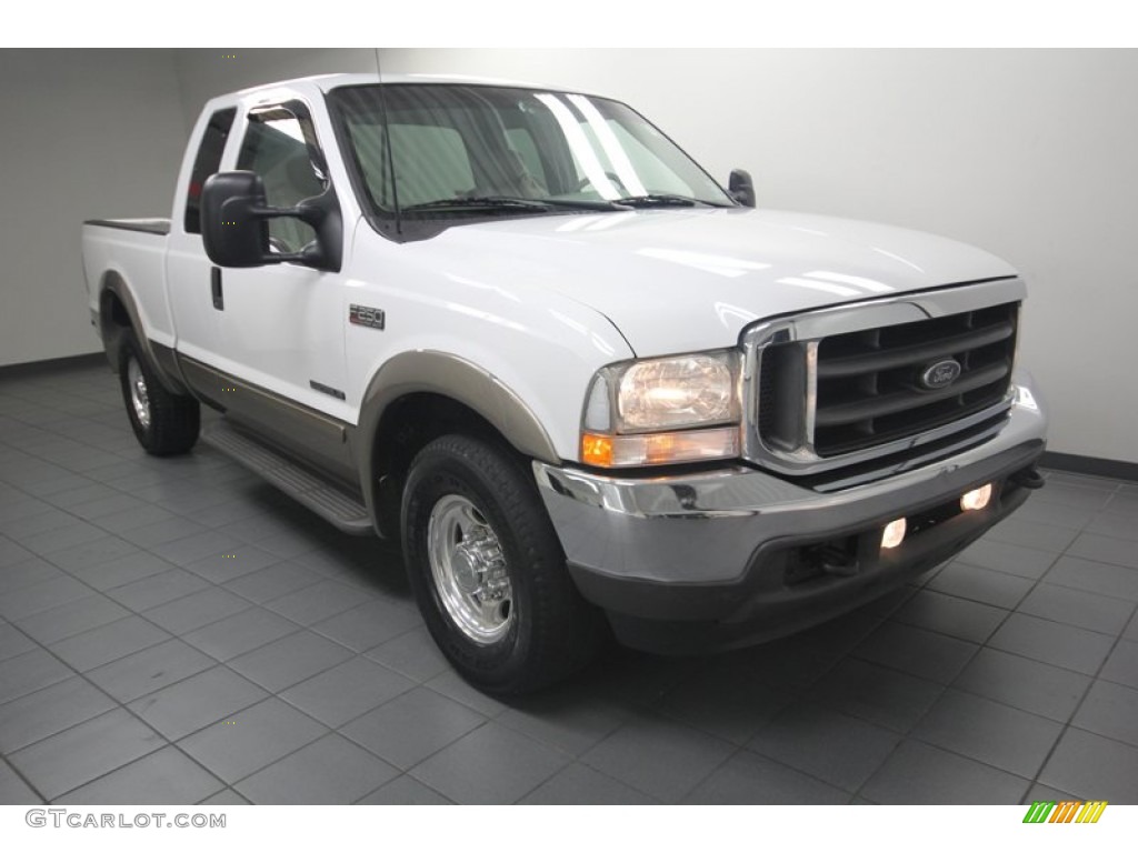 Oxford White Ford F250 Super Duty