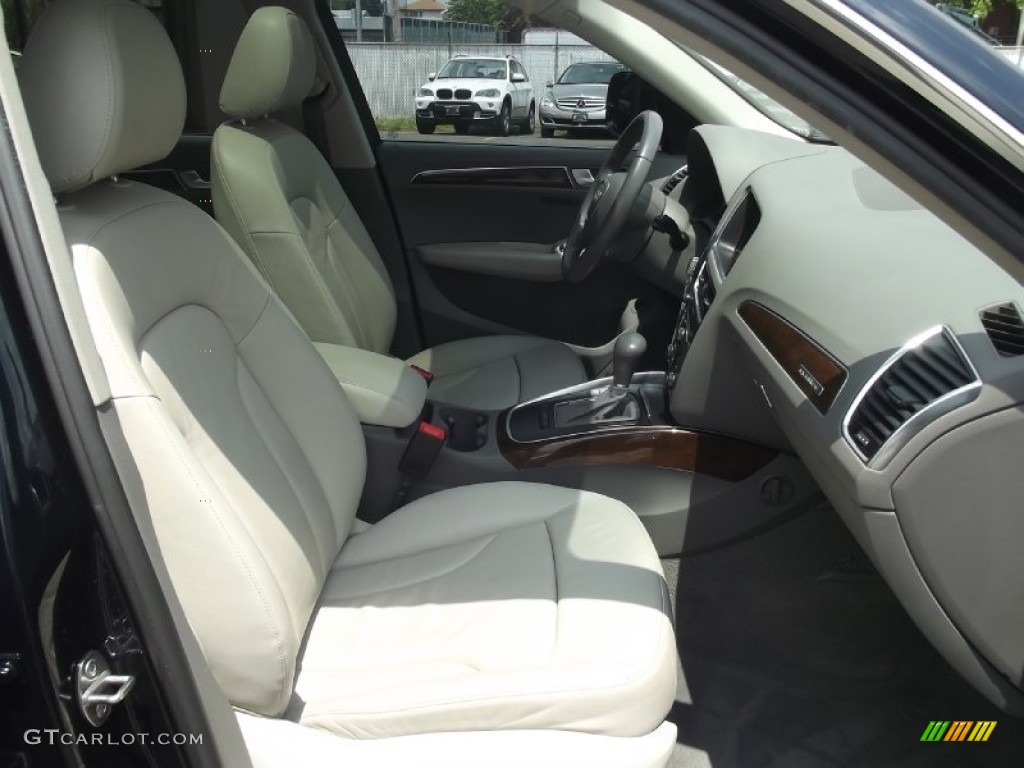 2009 Q5 3.2 Premium quattro - Deep Sea Blue Pearl Effect / Light Gray photo #22