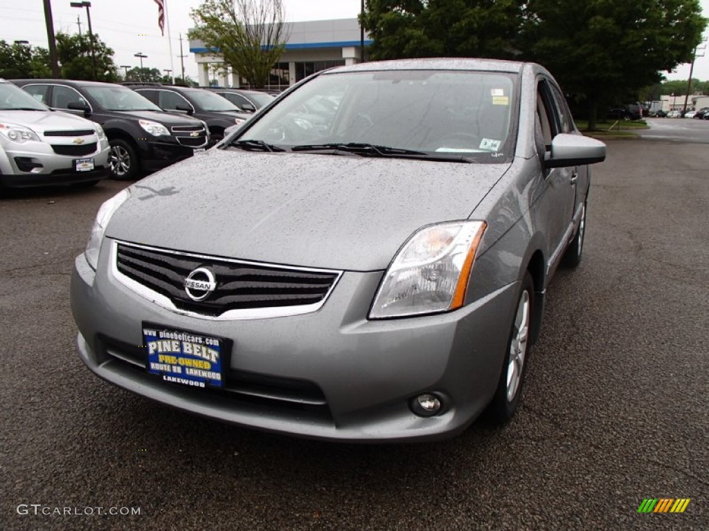 2011 Sentra 2.0 SL - Magnetic Gray Metallic / Charcoal photo #1