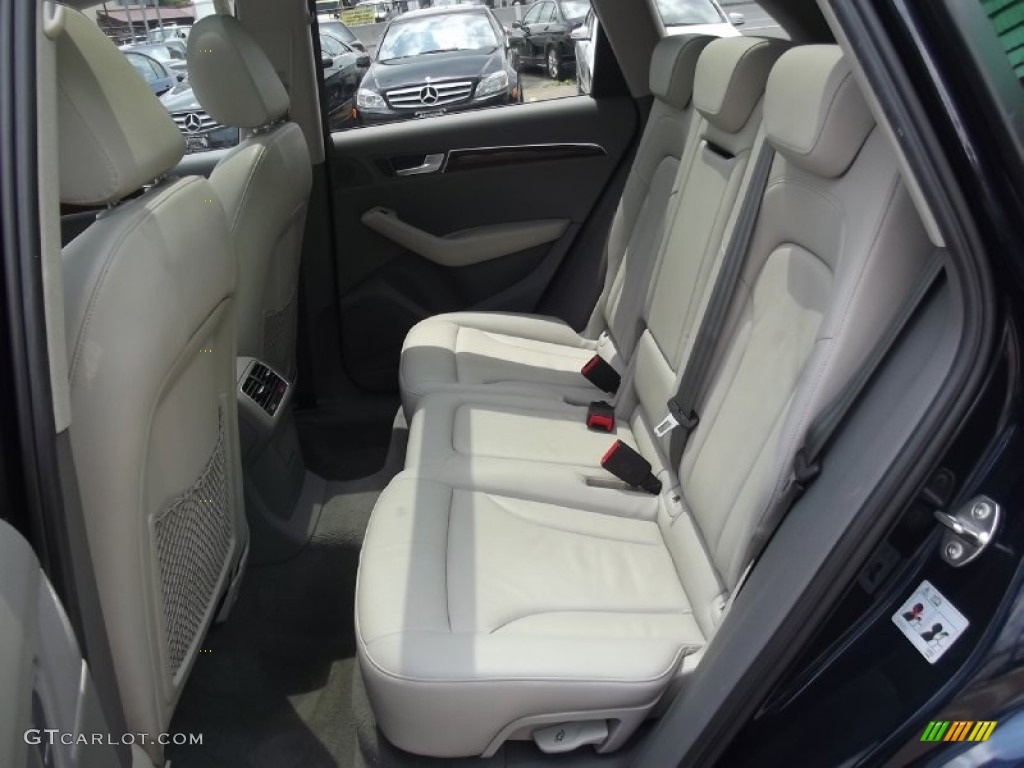 2009 Q5 3.2 Premium quattro - Deep Sea Blue Pearl Effect / Light Gray photo #28