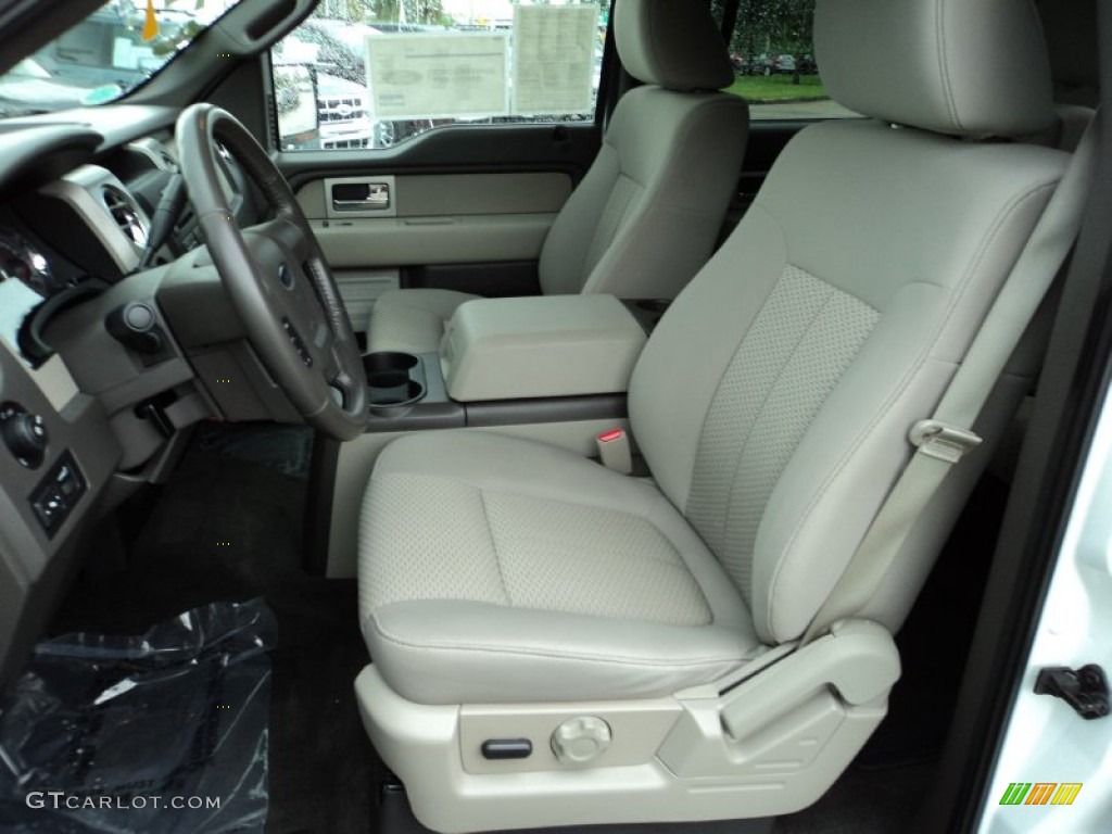 2010 Ford F150 XLT SuperCrew Front Seat Photo #82145186
