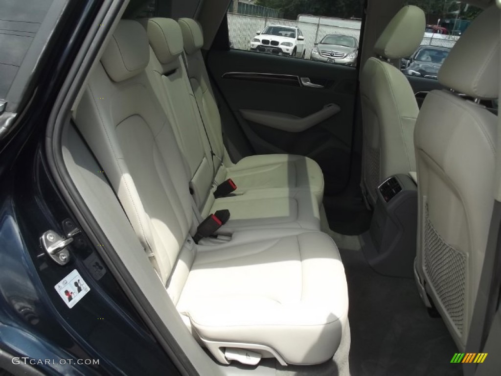 2009 Q5 3.2 Premium quattro - Deep Sea Blue Pearl Effect / Light Gray photo #29