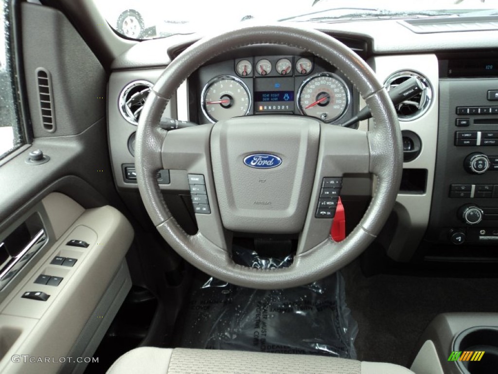 2010 Ford F150 XLT SuperCrew Steering Wheel Photos