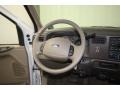 2002 Ford F250 Super Duty Medium Parchment Interior Steering Wheel Photo